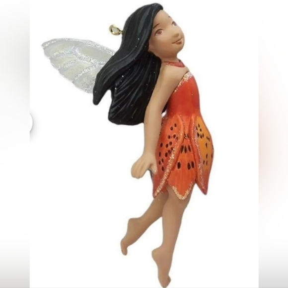 Hallmark Keepsake Ornament Lot Of Two Tiger Lily Fairy And Winged Wonder New
